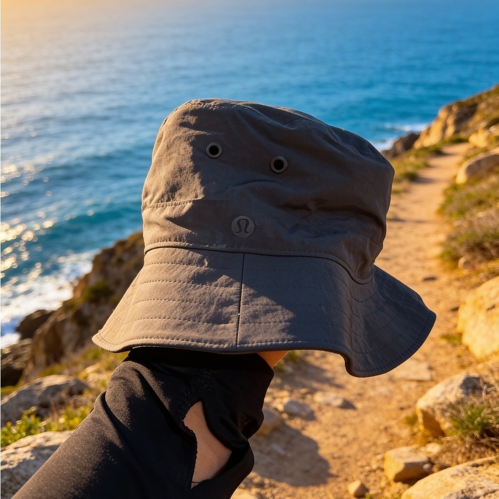 Lululemon Black Bucket Hat